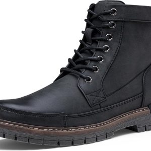 Men's Motorcycle Boots with Zip