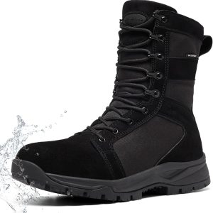 Waterproof Suede Military Boots