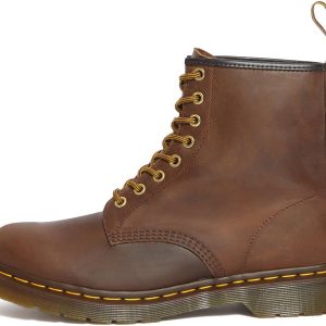 Brown Leather 8 Eye Boot